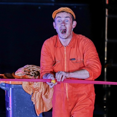 Kleines Fest - Kaosclown - Kaos in Orange