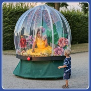 The Show Globe -  - Enchanted Flower Globe