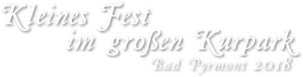 Logo Kleines Fest Bad Pyrmont 2018