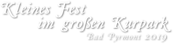 Logo Kleines Fest Bad Pyrmont 2019