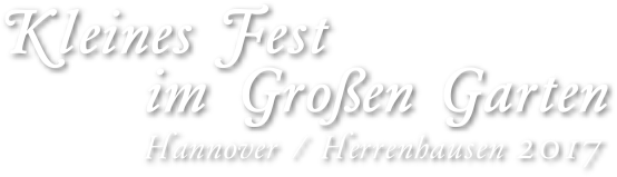 Logo Kleines Fest Herrenhausen 2017