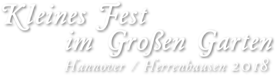 Logo Kleines Fest Herrenhausen 2018
