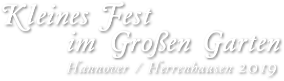 Logo Kleines Fest Herrenhausen 2019