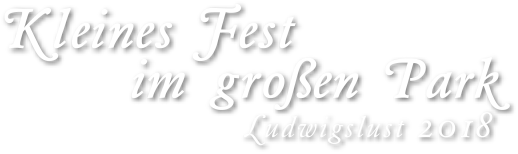 Logo Kleines Fest Ludwigslust 2018