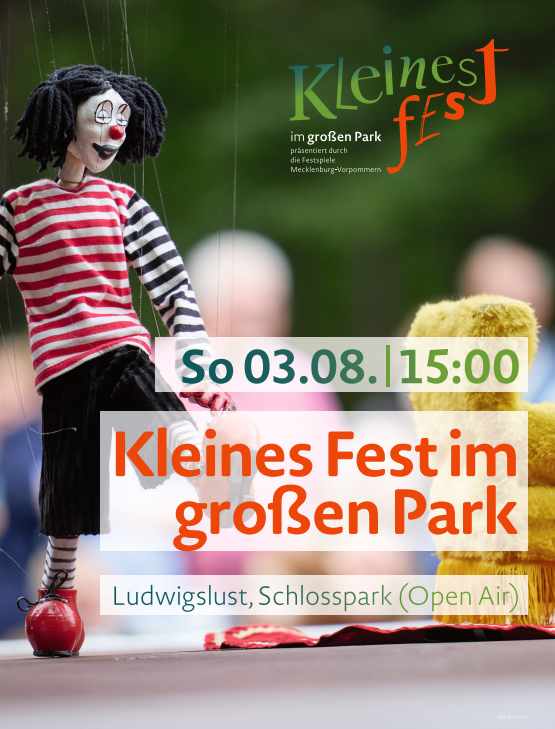 Spielplan Kleines Fest im großen Park Ludwigslust 2024 Sonntag