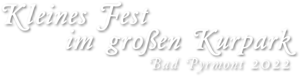 Logo Kleines Fest Bad Pyrmont 2022