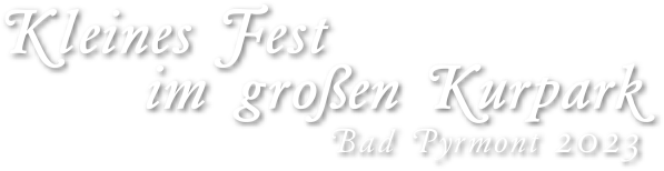 Logo Kleines Fest Bad Pyrmont 2023