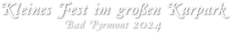 Logo Kleines Fest Bad Pyrmont 2024