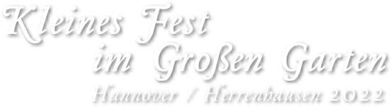 Logo Kleines Fest Herrenhausen 2022