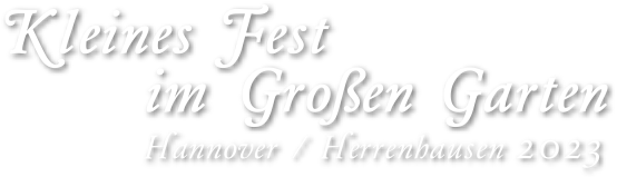Logo Kleines Fest Herrenhausen 2023
